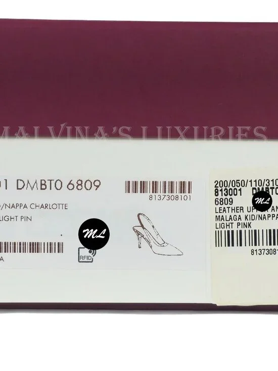 GUCCI SHOES SIGNORIA LEATHER w LOGO CHAIN SLINGBACK PUMPS sz 38.5 8.5 - Picture 16 of 16